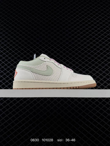 Nike Air Jordan 1 Low AIR JORDAN II0569-100 ID 101028 Size 36 45B Lifestyle - Women's (BS-79055)