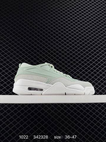 Jordan Air Jordan 4 RM FQ7939-101 White Mint Grey Cream Blue EU 36-47 Sneaker - Unisex (BS-80459)