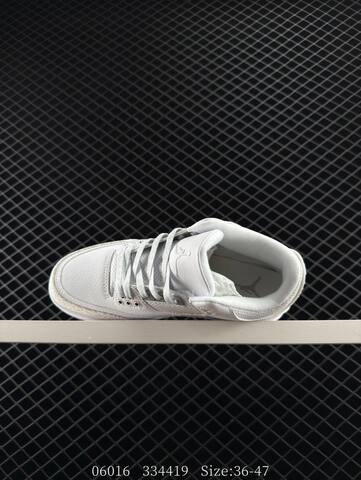 Jordan Air Jordan 3 Retro SE White Light Grey Silver EU 36-47 Basketball Shoe - Unisex (BS-81199)