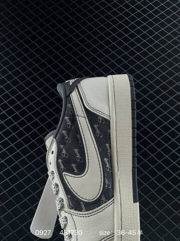Jordan Air Jordan 1 Low SJ2068-141 Light Grey Off White Dark Grey EU 36-45 Sneaker - Unisex (BS-80619)