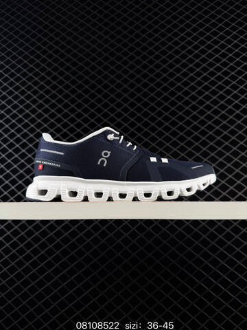 On Cloud 5 Fog White Or All Black EU 36-45 Running Shoe Running Sneakers - Unisex (BS-84921)