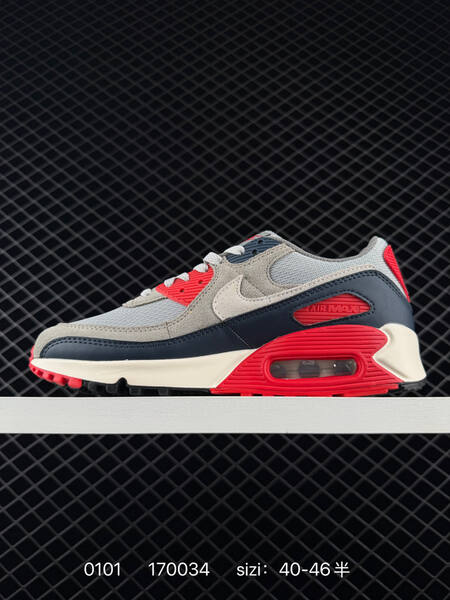 Nike Air Max 90 Grey Black Infrared EU 40-46 5 lifestyle