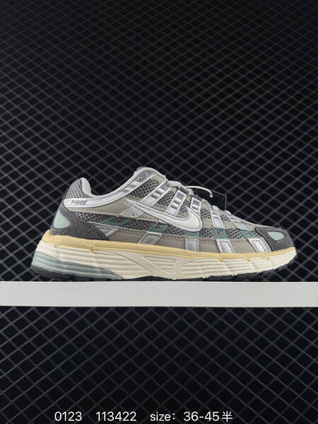Nike P-6000 Silver Black White EU 36-45 running lifestyle