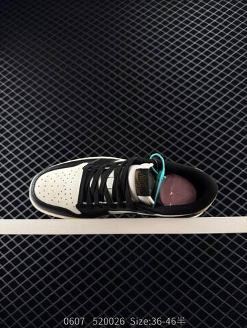 Jordan Air Jordan 1 Low Sail Black Brown EU 36-46 Sneaker - Unisex (BS-81246)
