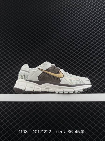 Nike Zoom Vomero 5 white black gray with gum accents 36-45 5 running lifestyle