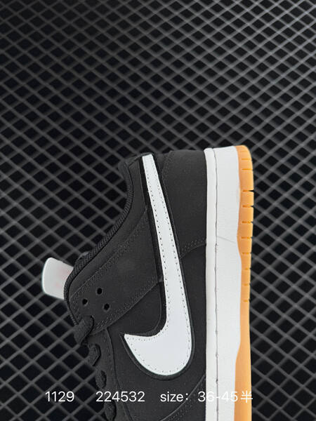 Nike SB Dunk Low Pro Black White Gum EU 36-45 5 skate lifestyle