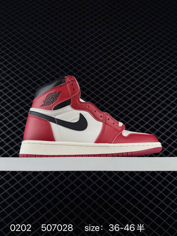 Jordan Air Jordan 1 Retro High Union Los Angeles Chicago Shadow Red White Black Grey Cream EU 36-46 Basketball Shoe - Unisex (BS-79729)