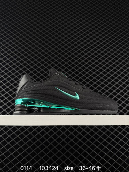 Nike Shox R4 Black Green EU 36-46 lifestyle