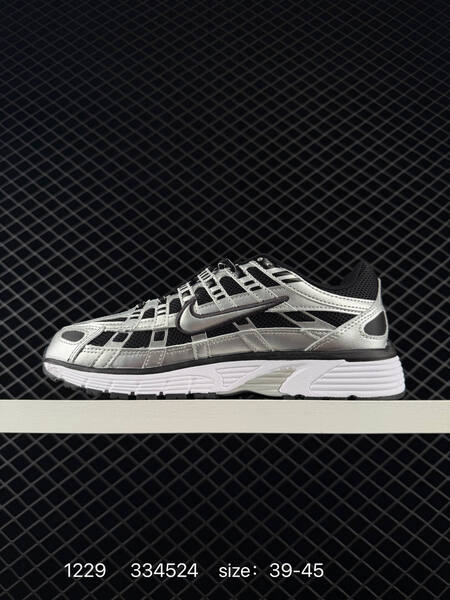 Nike P-6000 Black Blue and Silver Black EU 39-45 running lifestyle