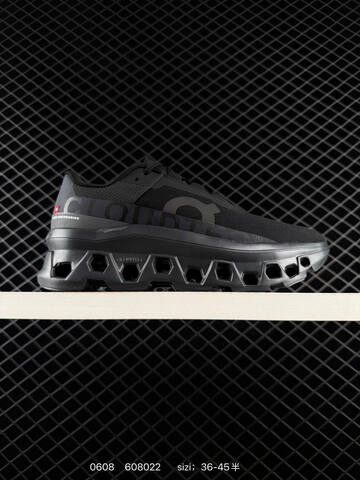 On Running Cloudmonster White Beige Red And Black EU 36-45 Running Shoe Running Sneakers - Unisex (BS-85184)