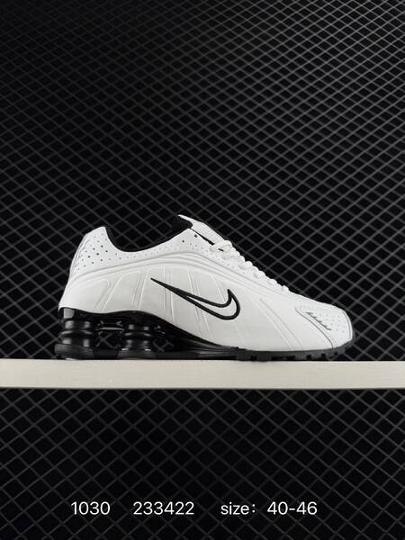 Nike Shox R4 BV1111-100 White Black EU 40-46 running lifestyle
