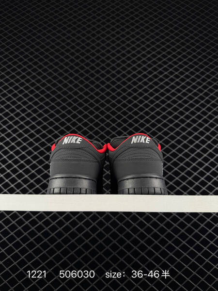 Nike SB Dunk Low Pro x Supreme Black Red EU 36-46 5 skate lifestyle