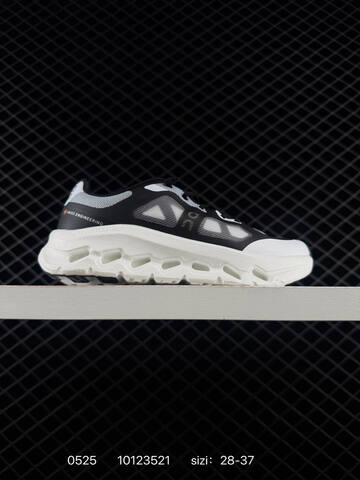 On Cloudrunner Grey Black Lime White 28-37 Running Shoe Running Sneakers - Women's (BS-85244)