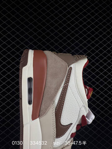 Jordan Air Jordan Legacy 312 Low White Beige Brown Red EU 36-47 5 Basketball Shoe - Unisex (BS-79738)