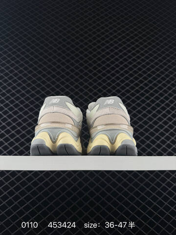 New Balance 9060 Light Grey Off White Cream Grey EU 36-47 Sneaker - Unisex (BS-82406)