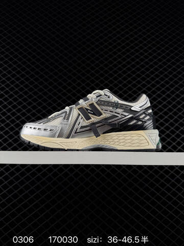 New Balance 1906R Silver Off White Black Cream EU 36-46 5 Sneaker - Unisex (BS-82333)