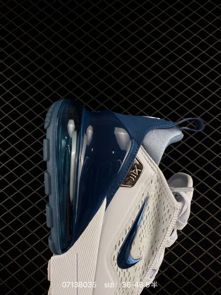 Nike Air Max 270 white navy blue light blue EU 36-46 5 running