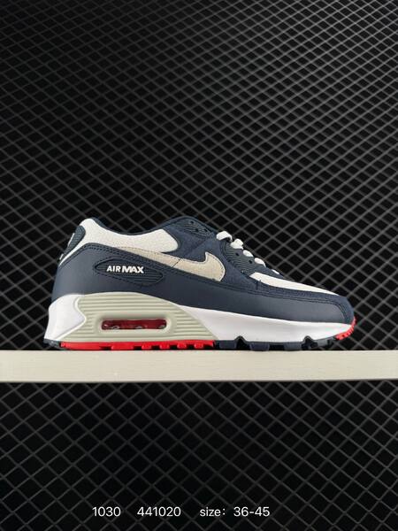 Nike Air Max 90 various colorways shown black teal beige black navy grey yellow EU 36-45 lifestyle