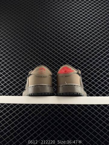 Jordan Air Jordan 1 Low Golf SP CQ4277 002 Dark Brown Black Red EU 36-47 Sneaker - Unisex (BS-81219)