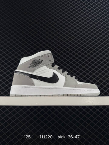 Jordan Air Jordan 1 Mid Purple Yellow White Black EU 36-47 Basketball Shoe - Unisex (BS-80190)