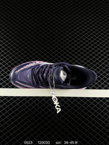 HOKA ONE ONE Speedgoat 4 Wide Navy Purple Mint Green EU 36-45 Trail Shoe Trail Running Sneakers - Unisex (BS-86224)
