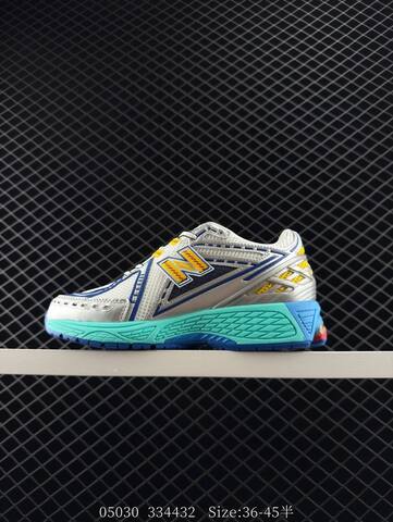 New Balance 1906R Silver White Blue Turquoise Yellow EU 36-45 Running Shoe - Unisex (BS-83379)