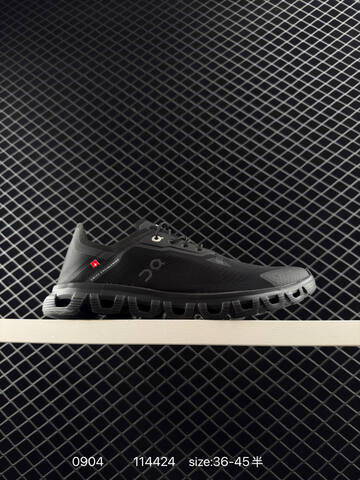 On Cloud 6 Coast Black White EU 36-45 Running Shoe Running Sneakers - Unisex (BS-85502)