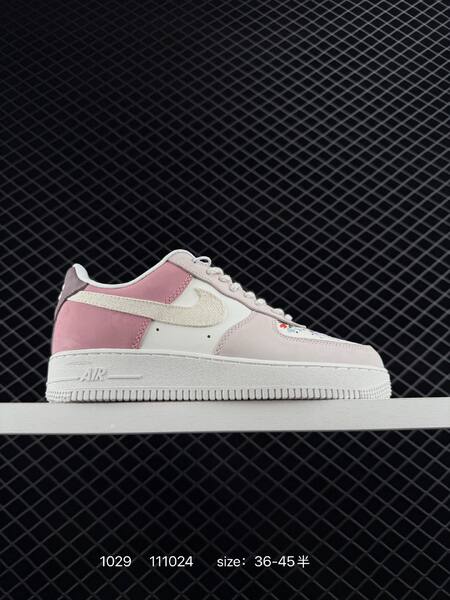 Nike Air Force 1 Low Pink White Cream EU 36-45 lifestyle