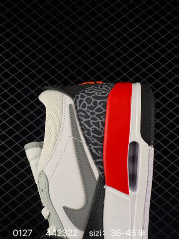 Jordan Air Jordan Legacy 312 Low White Grey Black Red EU 36-45 Basketball Shoe - Unisex (BS-79752)