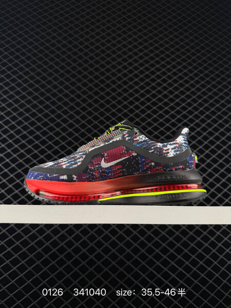 Nike Air Zoom Pegasus Premium black white multicolor with red orange accents and neon yellow 35 5-46 5 running lifestyle