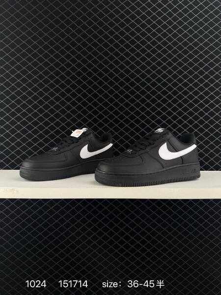 Nike Air Force 1 07 Black White EU 36-45 5 lifestyle
