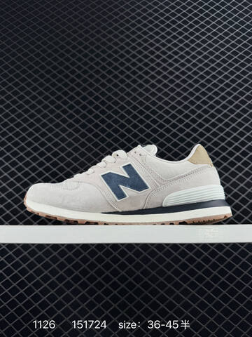 New Balance 574 WL574LS2 off white navy beige gum EU 36-45 sneaker