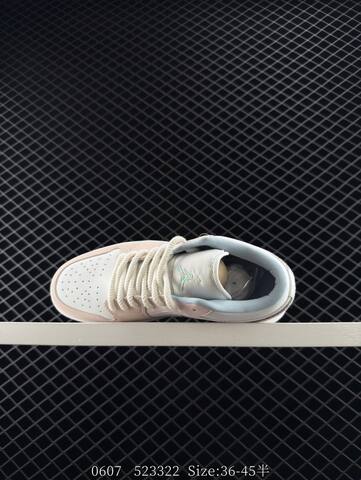 Jordan Air Jordan 1 Low IB8859-101 White Light Pink Brown Cream EU 36-45 Sneaker - Unisex (BS-81249)