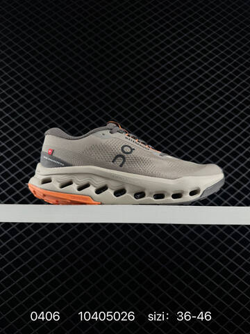 On Cloudsurfer Max Grey Neon Yellow 36-46 Trail Shoe Trail Running Sneakers - Unisex (BS-85369)