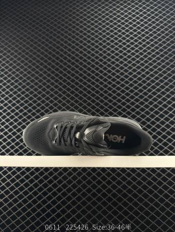 HOKA ONE ONE Bondi 9 Black Dark Grey EU 36-46 Running Shoe Running Sneakers - Unisex (BS-86608)