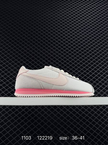 Nike Classic Cortez Nylon HF6410 light grey pale pink hot pink EU 36-41 casual lifestyle