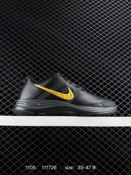 Nike Air Pegasus black with metallic gold white swoosh 39-47 running lifestyle
