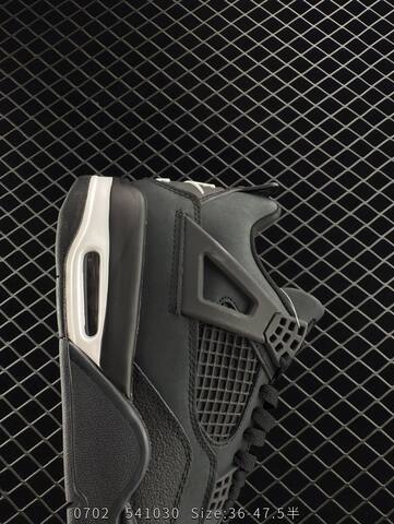 Jordan Air Jordan 4 Nigel Sylvester Brick By Brick Black White EU 36-47 5 Basketball Shoe - Unisex (BS-81111)