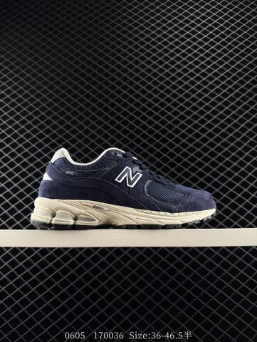 New Balance ML2002R0 Navy Blue Off White Black EU 36-46 5 Sneaker - Unisex (BS-83351)