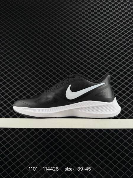Nike Air Zoom Winflo 7 black gray 39-45 running lifestyle