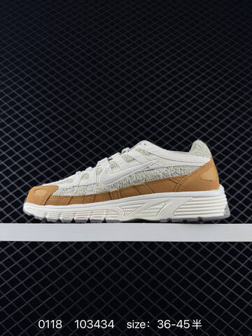 Nike P-6000 Light Gray White Tan EU 36-45 Running - Unisex (BS-73093)