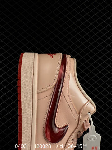 Jordan Air Jordan 1 Low White Black Light Pink Sail EU 36-45 Skate Shoe - Unisex (BS-79558)