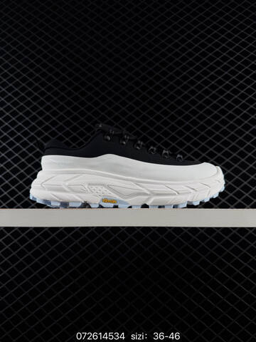 HOKA ONE ONE Tor Summit Black Grey Off White Gum EU 36-46 Trail Shoe Trail Running Sneakers - Unisex (BS-86140)