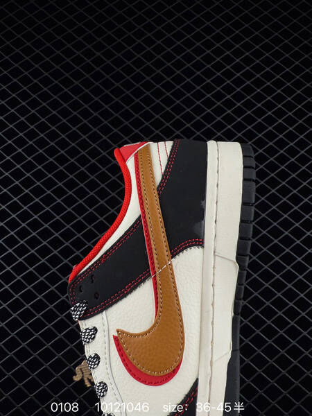 Nike SB Dunk Low white black brown red 36-45 skate lifestyle
