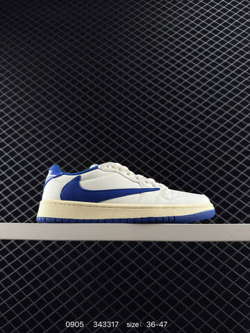 Jordan Air Jordan 1 Low OG SP Travis Scott White Pink Red Cream EU 36-47 Sneaker - Unisex (BS-80763)