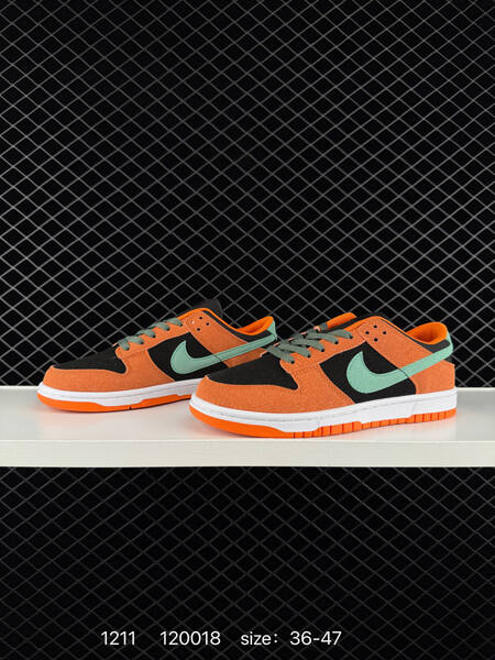 Nike SB Dunk Low Orange Black Mint Green EU 36-47 skate lifestyle