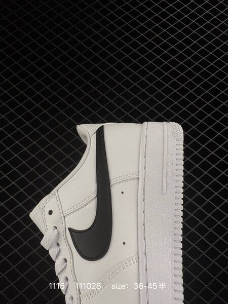 Nike Air Force 1 07 CU9225-102 White Black EU 36-45 lifestyle