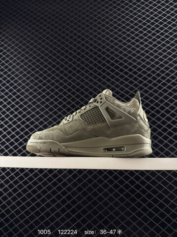 Jordan Air Jordan 4 Retro HF4340-800 Olive Green Beige White EU 36-47 Basketball Shoe - Unisex (BS-80571)
