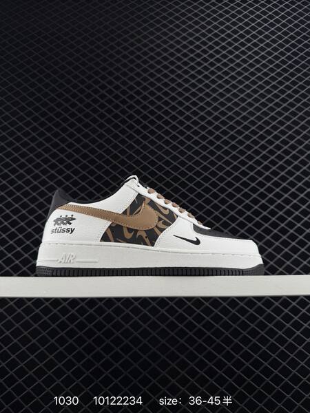 Nike Air Force 1 07 White Black Brown EU 36-45 lifestyle