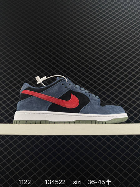Nike Dunk SB Low Pro navy black red with white midsole and olive outsole EU 36-45 5 skate lifestyle